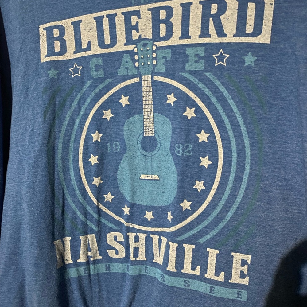 Blue Bluebird Nashville Graphic T-Shirt 3x